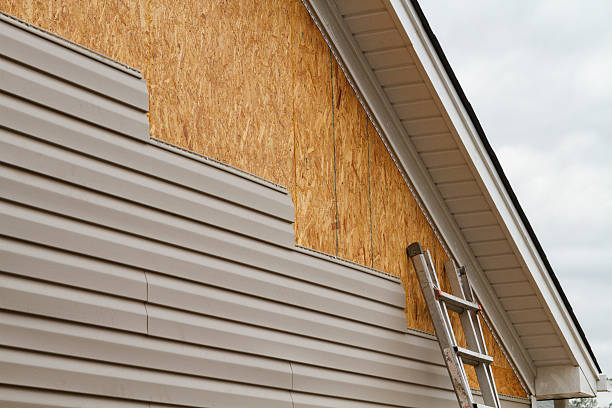 Professional Siding Repair technician working in Frazeysburg, OH